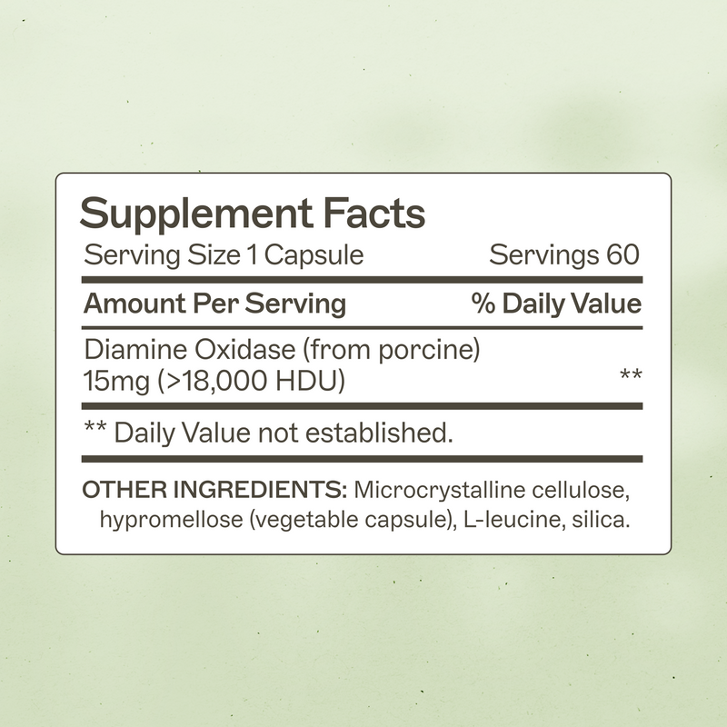 AMMD Histazyme Supplement Antique White
