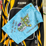 Dirty Dangles Hockey Bench and Skate Towels Hockey Bench and Skate Towels Black