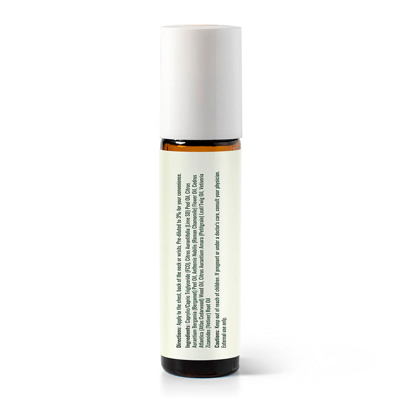 Plant Therapy Hocus Focus Essential Oil Blend Pre-Diluted Roll-On Essential Oil White Smoke 10 mL