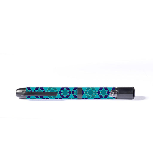 Peelz Holiday Stars InPen - Smart Insulin Pen Peelz/Stickers White Smoke