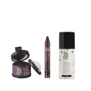 Style Edit Travel Size Root Concealer Spray, Stick and Powder Trio Light Gray Black,Dark Brown,Medium Brown,Light Brown