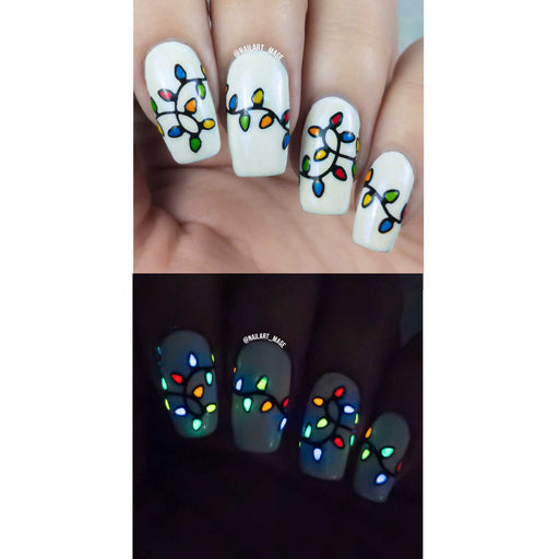UberChic Beauty Holiday Spirit, (Christmas-01) Stamping Plate Black