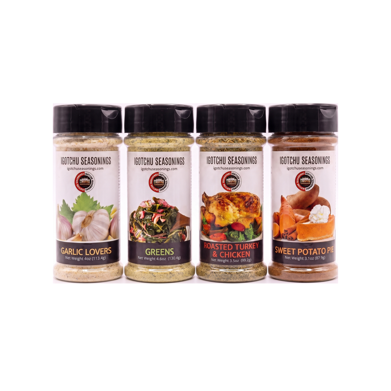 Igotchu Seasonings Holiday Cookin' Light Gray