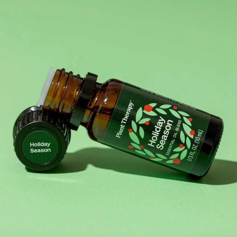 Plant Therapy Holiday Season Essential Oil Blend Essential Oil Light Green 10 mL,30 mL