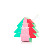 Spongellé Holiday Tree Multi-Use Assorted Pack Body Wash Infused Buffer White Smoke
