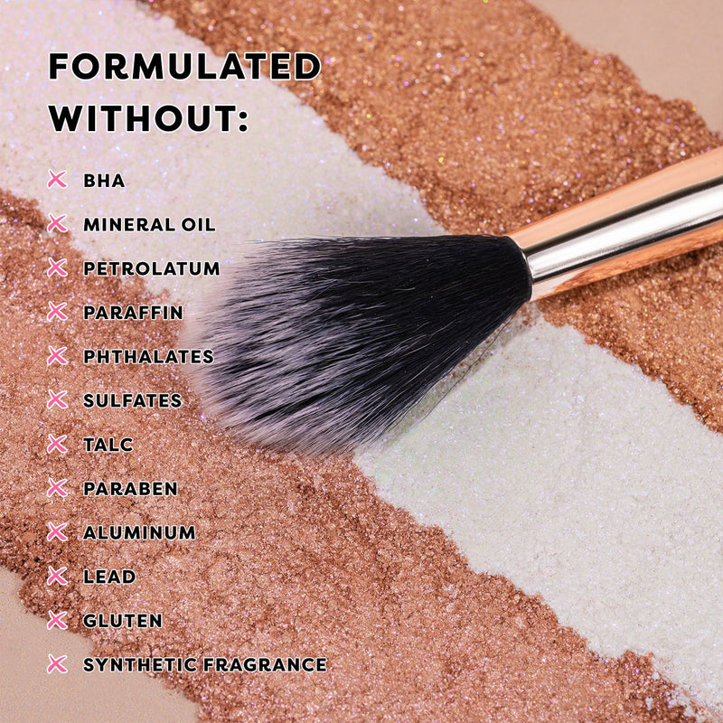 Profusion Cosmetics Holo Beam | Holographic Highlighter Face Rosy Brown Aura,Flare,Transcend