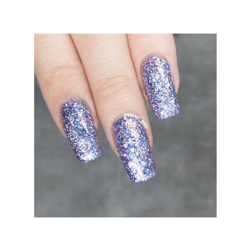 UberChic Beauty Holo Snowflakes - Holographic Polish Regular Polish Slate Gray