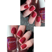 UberChic Beauty Holo Berry - Holographic Polish Regular Polish Sienna