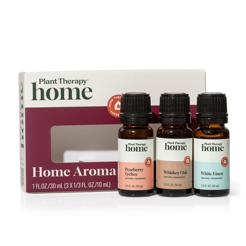 Plant Therapy Home Aroma Trio Set Household Light Gray