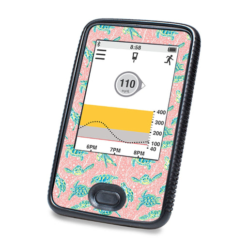 Peelz Honu Designed for DEXCOM G6 Touchscreen Receiver Peelz/Stickers White Smoke