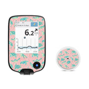 Peelz Honu for Freestyle Libre 2 Peelz/Stickers White Smoke Receiver + Sensor
