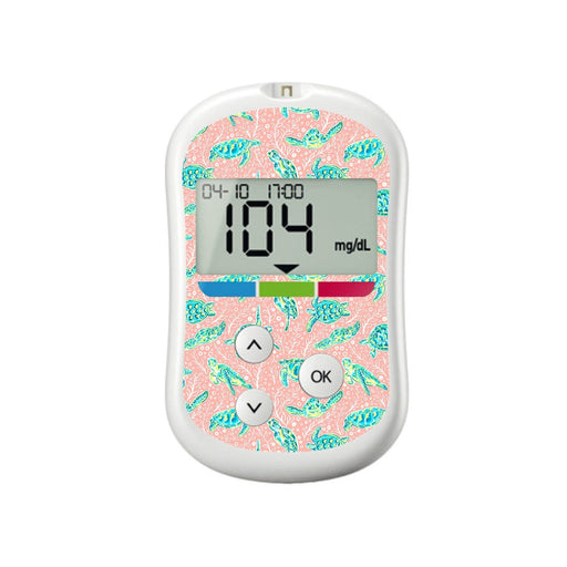 Peelz Honu for OneTouch Verio Flex Glucometer Peelz/Stickers White Smoke