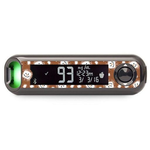 Peelz Hot Cocoa Bayer Contour© Next One Glucometer Peelz/Stickers Dark Slate Gray