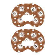 Peelz Hot Cocoa Medtronic Guardian Connect Patch Tape - Pump Peelz Patch Medical Tape White Smoke 1-Pack Medtronic CGM Tape