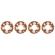 Peelz Hot Cocoa Patch  Tape Designed for the FreeStyle Libre 2 Patch Medical Tape White Smoke 4-Pack Libre