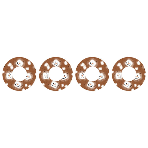 Peelz Hot Cocoa Patch  Tape Designed for the FreeStyle Libre 2 Patch Medical Tape White Smoke 4-Pack Libre