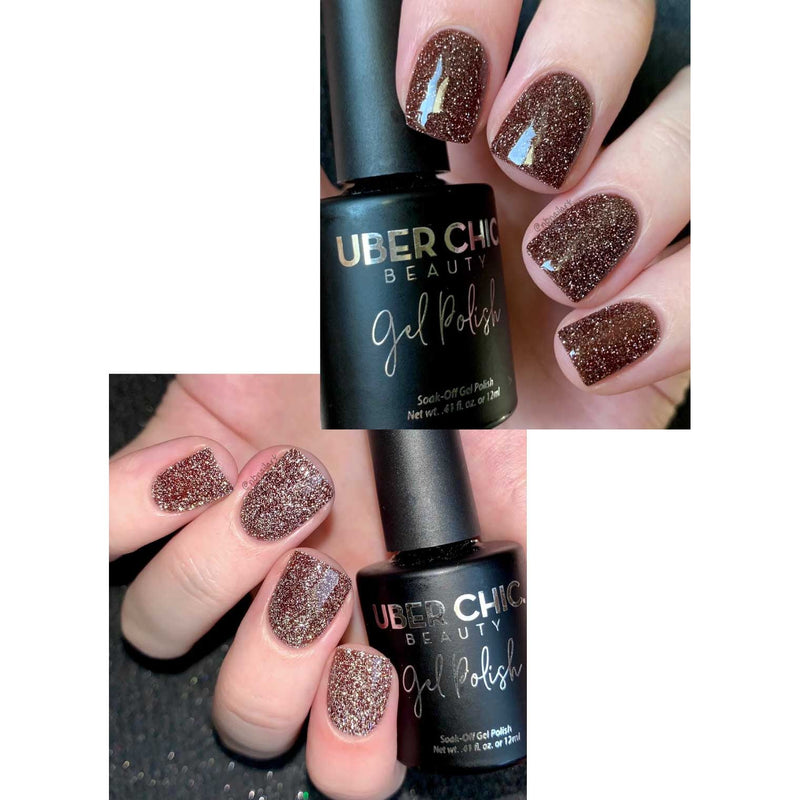 UberChic Beauty That Hot Cocoa Feeling - Gel Polish Gel Polish Dark Slate Gray