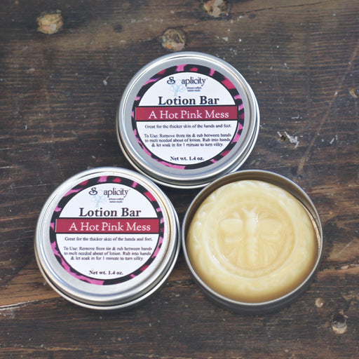 Soaplicity A Hot Pink Mess Lotion Bar Lotion Bar Dark Slate Gray