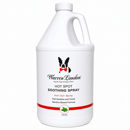 Warren London Hot Spot Soothing Spray - Professional Size Grooming Size Product White Smoke