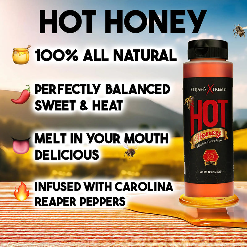 Elijah's Xtreme Elijah's Xtreme Hot Honey Hot Sauce White Smoke