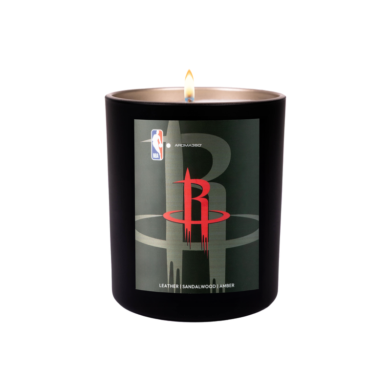 Aroma360 NBA My Way Candle Candle Black Houston Rockets