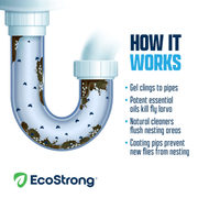 EcoStrong Drain and Fruit Fly Eliminator Drain & Septic > Drain & Fruit Flies White Smoke 1 Gallon Jug,1 Gallon with 3 Fly Finder Traps,4 x 1 Gallon Jugs,2 Gallon Jug,64 oz Bottle,32 oz Bottle