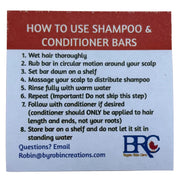By Robin Creations Extra Gentle Shampoo Bar for Sensitive Scalp Shampoo Light Steel Blue 1 Refill Bar (no tins or trays),1 Bar with Bamboo Tray,1 Bar with Storage Tin