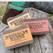 Fern Valley Soap Natural Goat Milk Soap | Humboldt Hands Heavy-Duty Hand Cleaner | Dragon's Blood Goat Milk Soap Gray