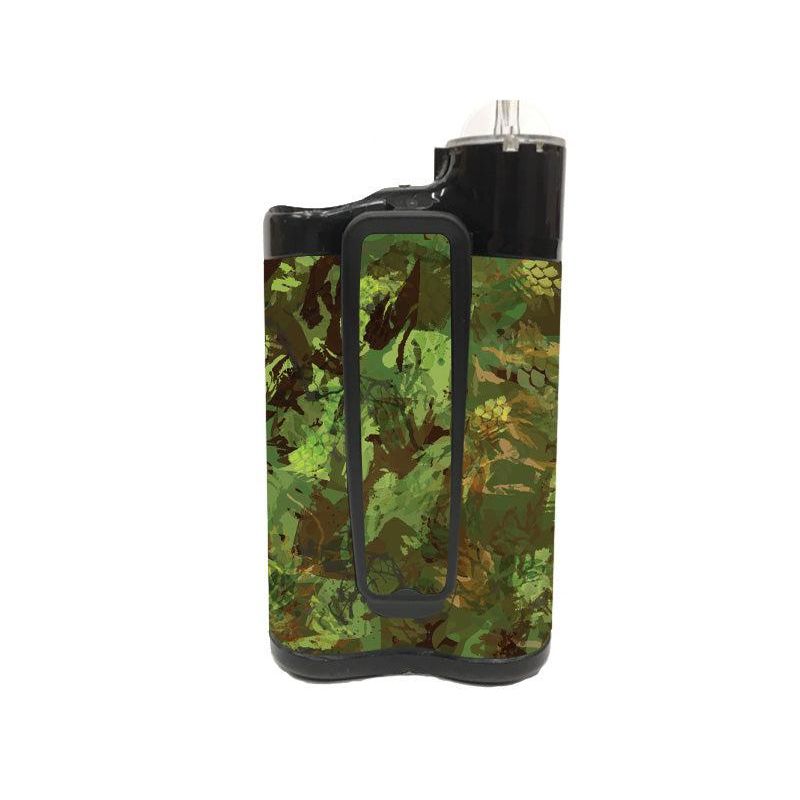 Peelz Hunting Camo Medtronic MiniMed 770G & 780G Peelz/Stickers White Smoke Back and Clip Peelz