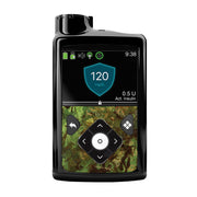 Peelz Hunting Camo Medtronic MiniMed 770G & 780G Peelz/Stickers Black Whole System Peelz (front back + clip),Front Peelz