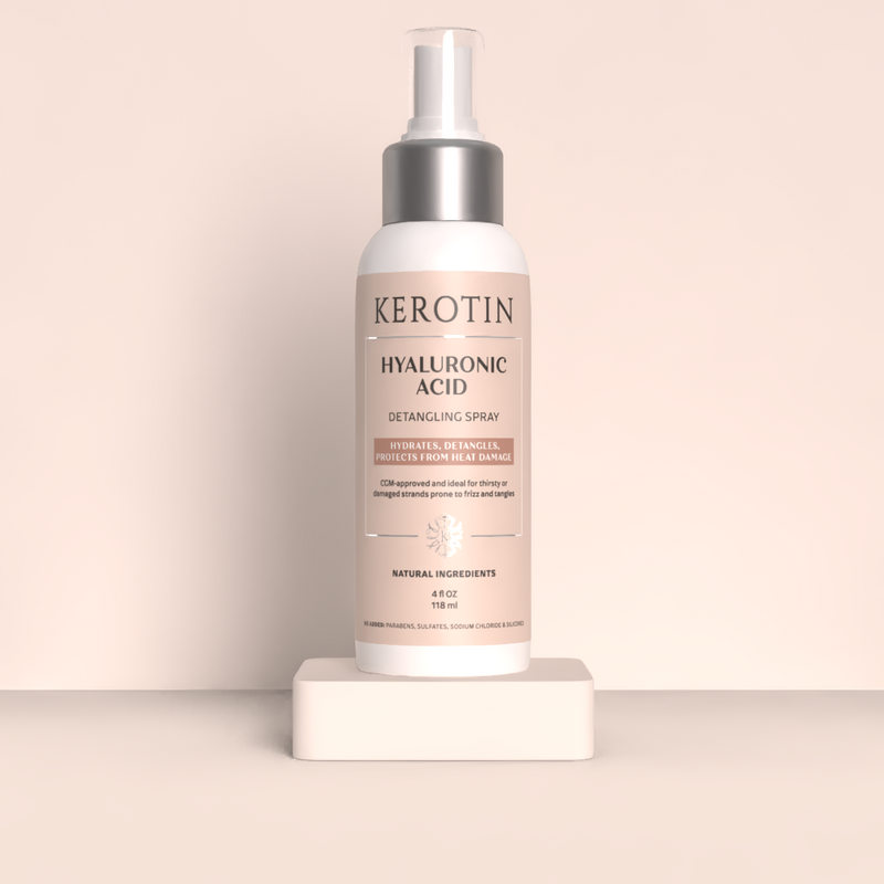 Kerotin Hyaluronic Acid Detangling Spray Antique White