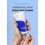AsiaBeautyMall Isntree Hyaluronic Acid Aqua Gel Cream Moisturizer Light Blue
