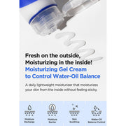 AsiaBeautyMall Isntree Hyaluronic Acid Aqua Gel Cream Moisturizer Lavender