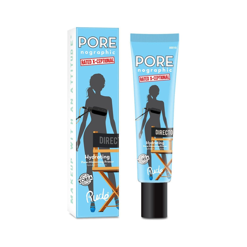 Rude Cosmetics POREnographic Pore Primer Face Primer Sky Blue Hydrating Primer