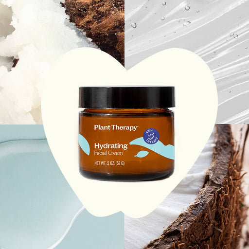 Plant Therapy Hydrating Facial Cream Hair & Skin Care White Smoke 2 oz,4 oz