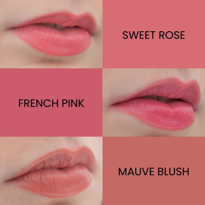 Rude Cosmetics Hydro Shine Moisturizing Lipstick Lipstick Pale Violet Red Sweet rose,French Pink,Mauve Blush,Scarlet,Candy Apple,Amaranth