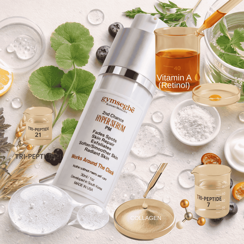 gymsegbë Second Chance Hyper Serum - PM Anti-Aging Facial Light Gray 1 Bottle,2 Bottles Save $0.99,3 Bottles Save Save $2.98