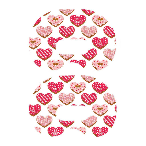 Peelz I Heart Donuts Medtronic Guardian Connect Patch Tape - Pump Peelz Patch Medical Tape White Smoke 1-Pack Medtronic CGM Tape