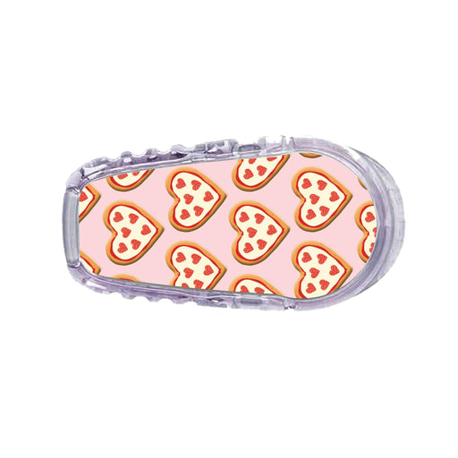 Peelz I Heart Pizza Sticker Designed for the DEXCOM Transmitter Peelz/Stickers White Smoke G6
