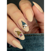 UberChic Beauty I Always Fall For Autumn Stamping Plate Rosy Brown