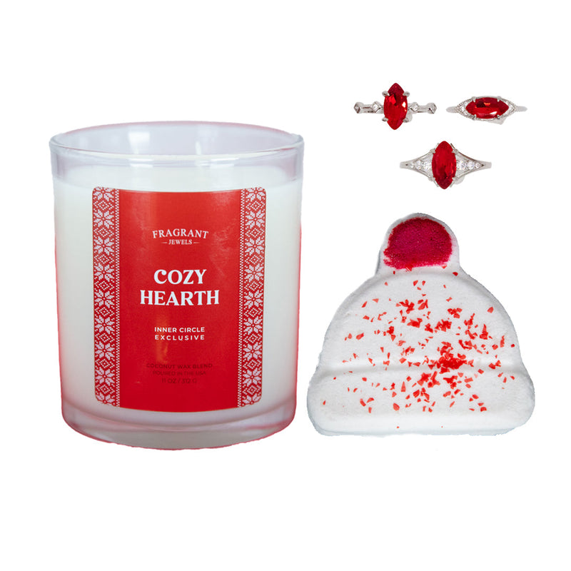 Fragrant Jewels Cozy Hearth - Candle and Bath Bomb Set Bundle (Candle & Bath Bomb) White Smoke Ring / 5 / Rhodium Plated,Ring / 6 / Rhodium Plated,Ring / 7 / Rhodium Plated,Ring / 8 / Rhodium Plated,Ring / 9 / Rhodium Plated,Ring / 10 / Rhodium Plated,Ring / 5 / 925 Sterling Silver,Ring / 6 / 925 Sterling Silver,Ring / 7 / 925 Sterling Silver,Ring