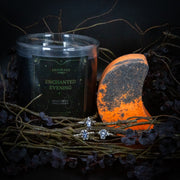 Fragrant Jewels Enchanted Evening - Candle and Bath Bomb Set Bundle (Candle & Bath Bomb) Black Ring / 5 / Rhodium Plated,Ring / 6 / Rhodium Plated,Ring / 7 / Rhodium Plated,Ring / 8 / Rhodium Plated,Ring / 9 / Rhodium Plated,Ring / 10 / Rhodium Plated,Ring / 5 / 925 Sterling Silver,Ring / 6 / 925 Sterling Silver,Ring / 7 / 925 Sterling Silver,Ring