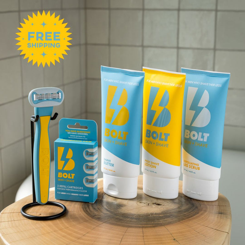 BOLT Skin + Shave Be Smooth Bundle Bundle – Be Smooth Rosy Brown