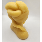 SAVAGE BEE-CHES® Medusa Beeswax Candle – 7.4 oz Miscellaneous Light Gray