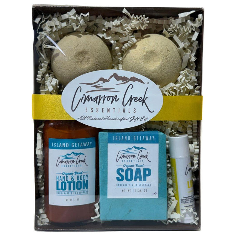 Cimarron Creek Essentials Time for You Gift Set Dark Slate Gray Island Getaway (Seasonal)