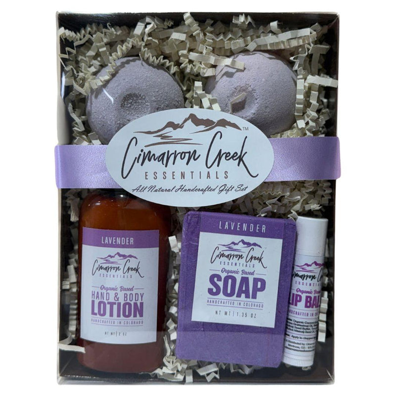 Cimarron Creek Essentials Time for You Gift Set Dark Slate Gray Lavender