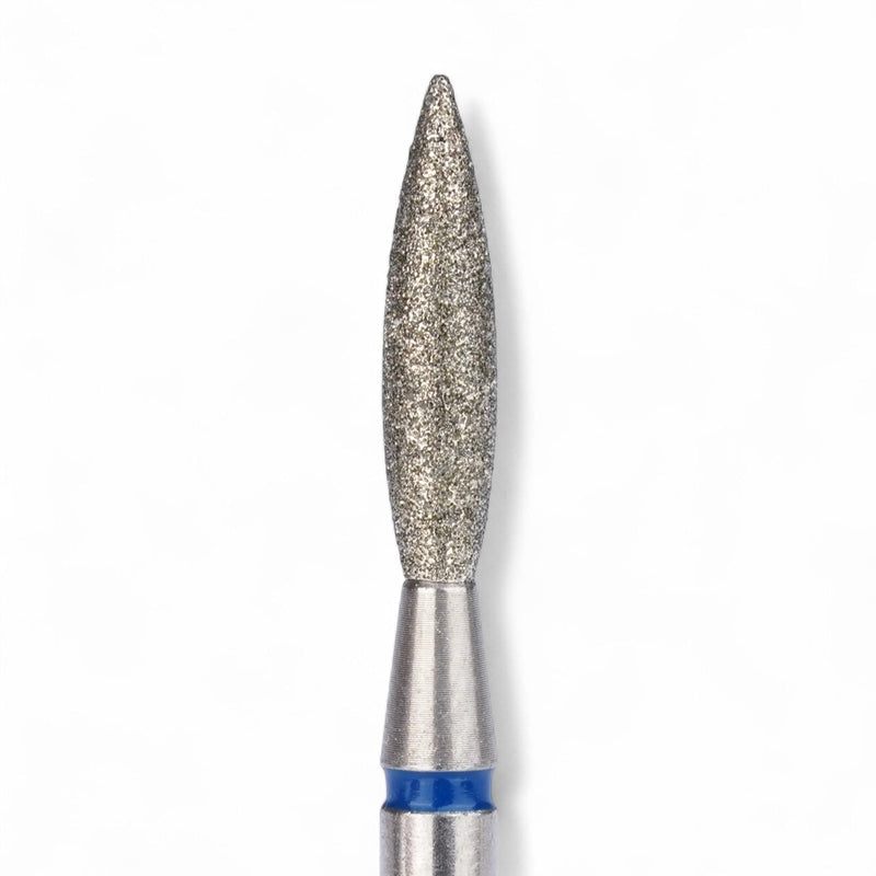 nbmsupply Elite Embrace Professional 2.3*10 mm Flame Nail Drill Bit Blue White Smoke 1 pcs,10 pcs
