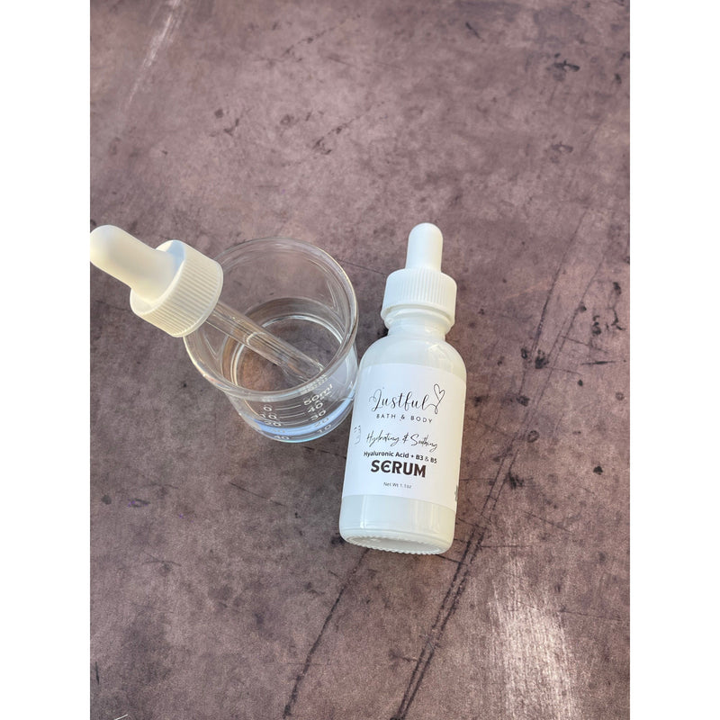 Lustful Bath, LLC FACE SERUM - HYALURONIC ACID Face Serum Dim Gray HYALURONIC ACID + B3 & B5,HYALURONIC ACID + B3, B5 & ALLANTOIN,HYALURONIC ACID + VITAMIN C & ALOE
