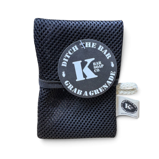 kbarsoapco MK2 Fragmentation Grenade Soap Pouch Personal Care White Smoke