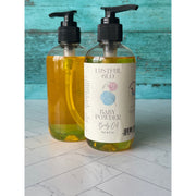 Lustful Bath, LLC LUSTFUL GLO BODY OIL Body Oil Dark Gray Baby Powder / Full,Baby Powder / Travel,Basic Betty (Unscented) / Full,Basic Betty (Unscented) / Travel,Blue / Full,Blue / Travel,Cedar Musk / Full,Cedar Musk / Travel,Cherry Blossom / Full,Cherry Blossom / Travel,Cocoa Cashmere / Full,Cocoa Cashmere / Tr